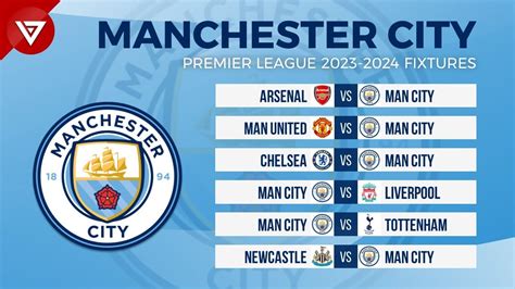 manchester city fixtures