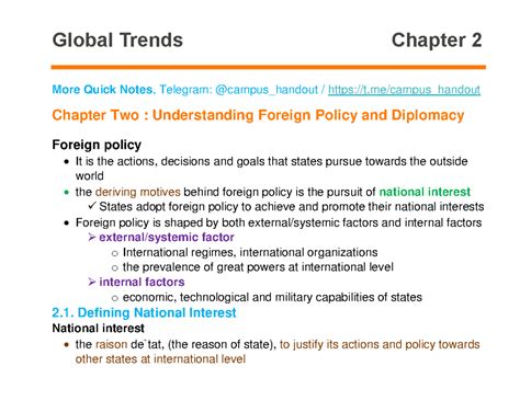 global trends