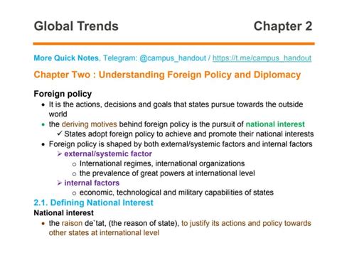 global trends