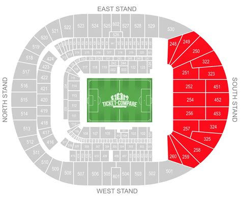stadium layout