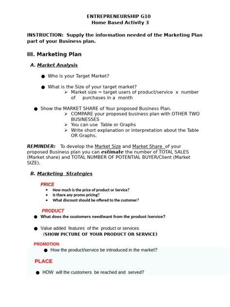 market analysis