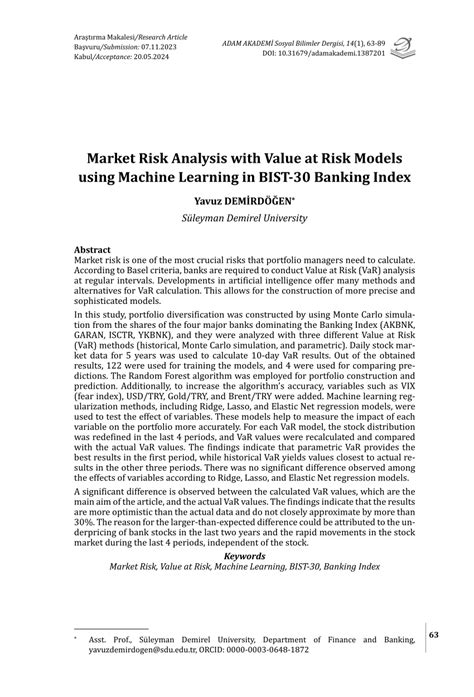 market analysis